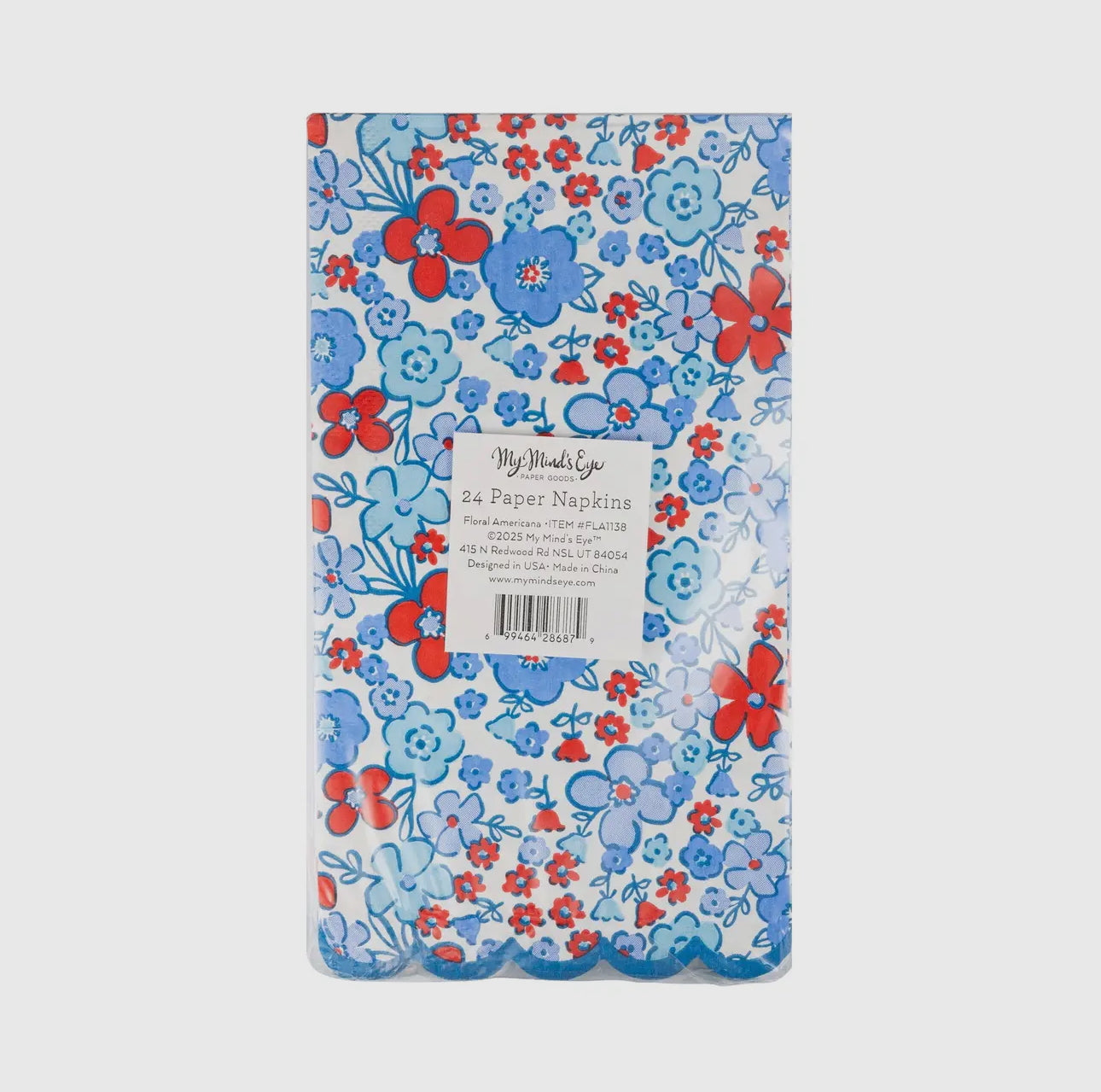 Floral Americana Dinner Napkin