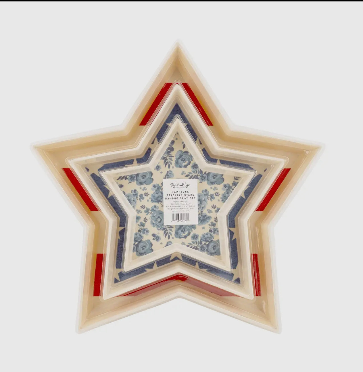 Hampton Star Shape Reusable Bamboo Set