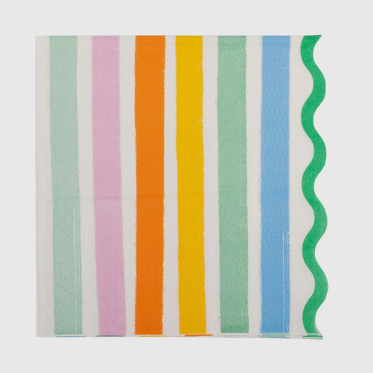 Fiesta Striped Cocktail Napkin