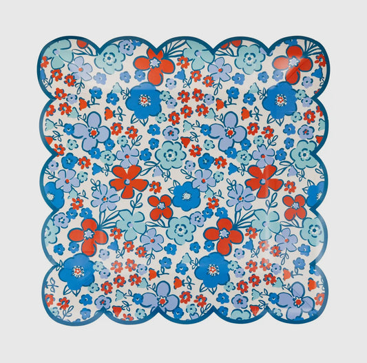 Floral Americana 9 inch Plates